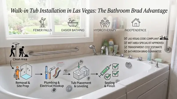 Walk-In Bathtub Installation Las Vegas | Safety & Cost Guide