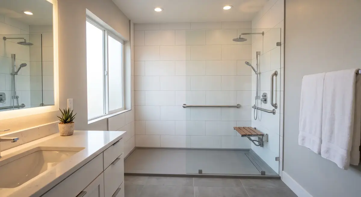 Handicap Shower Conversion Las Vegas | Barrier-Free Bathroom Remodel