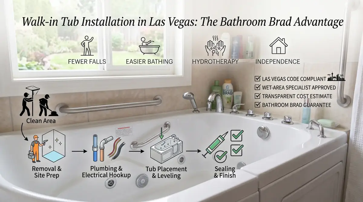 Walk-In Bathtub Installation Las Vegas | Safety & Cost Guide
